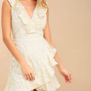 BB Dakota Ivory Lace Harlow Dress